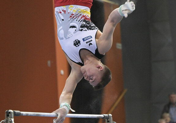 Daniel Mousichidis beim Wettkampf