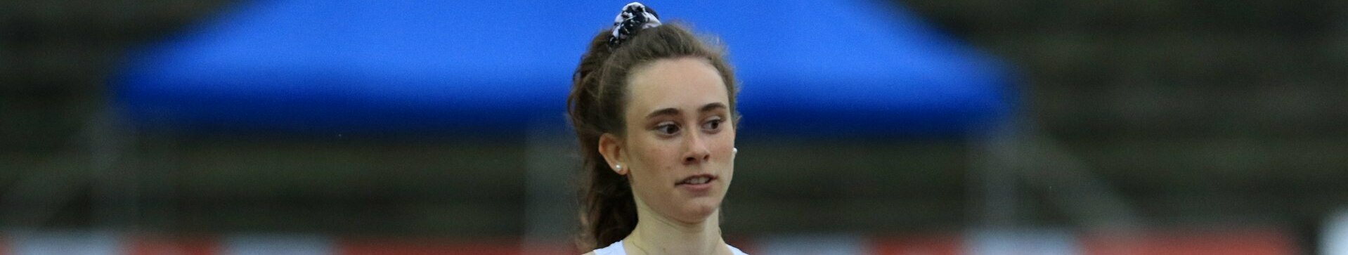 Maya Schorr bei  einem rennen