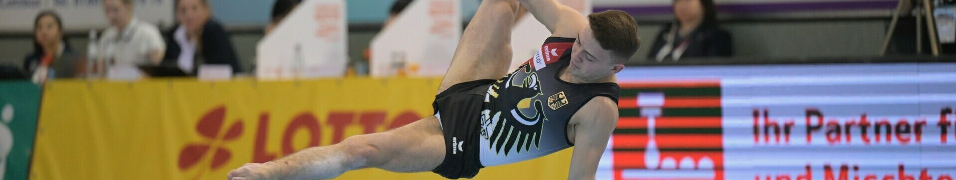 Daniel Mousichidis beim Wettkampf