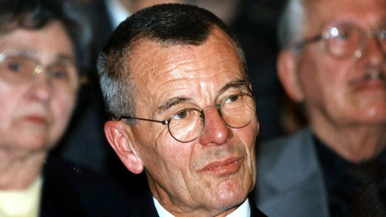 Aufnahme des verstorbenen früheren Präsidenten Albert Wagner