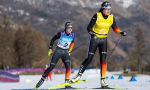 Johanna Recktenwald beim Wettkampf