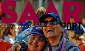 Titelseite des neuen SaarSport Magazins
