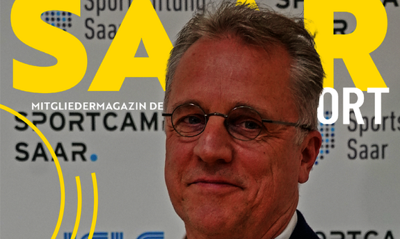 Ausschnitt der Titelseite des Saarsport Magazins