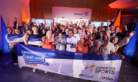 Gruppenfoto Sterne des Sports